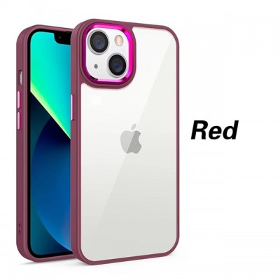Husa iPhone 14 Pro, Shell Cover, Rosu